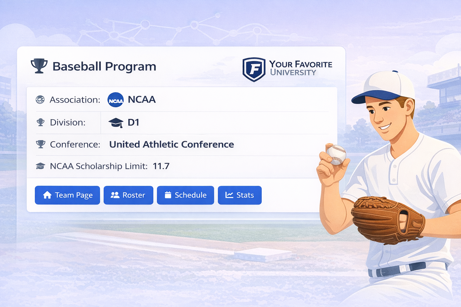 Baseball Program Details
