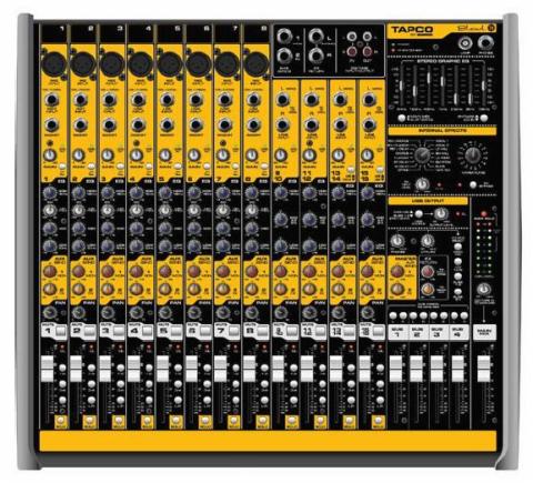 16-Channel Audio Mixer